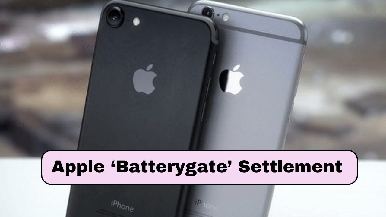 Apple Batterygate Settlement claim process