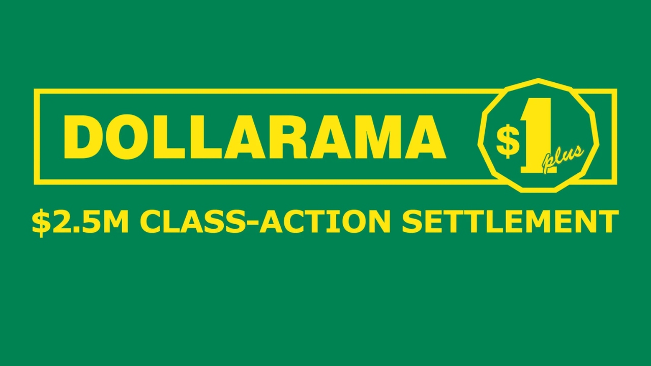 Canada Dollarama Class Action Settlement Claim Payment