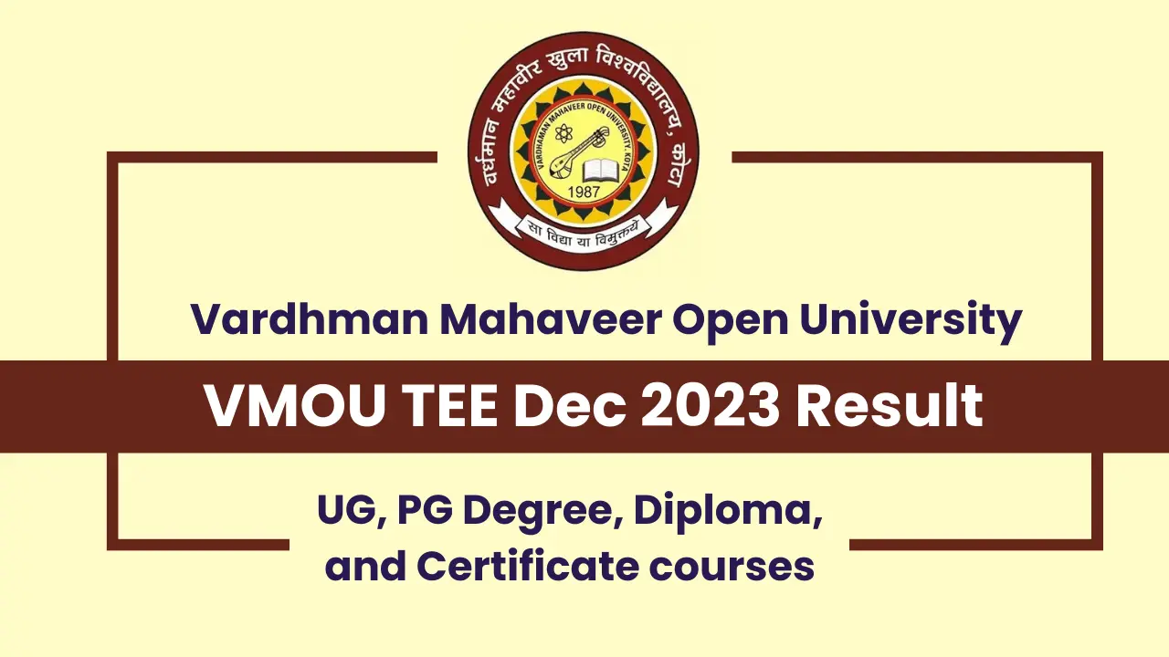 VMOU TEE 2023 Result Date