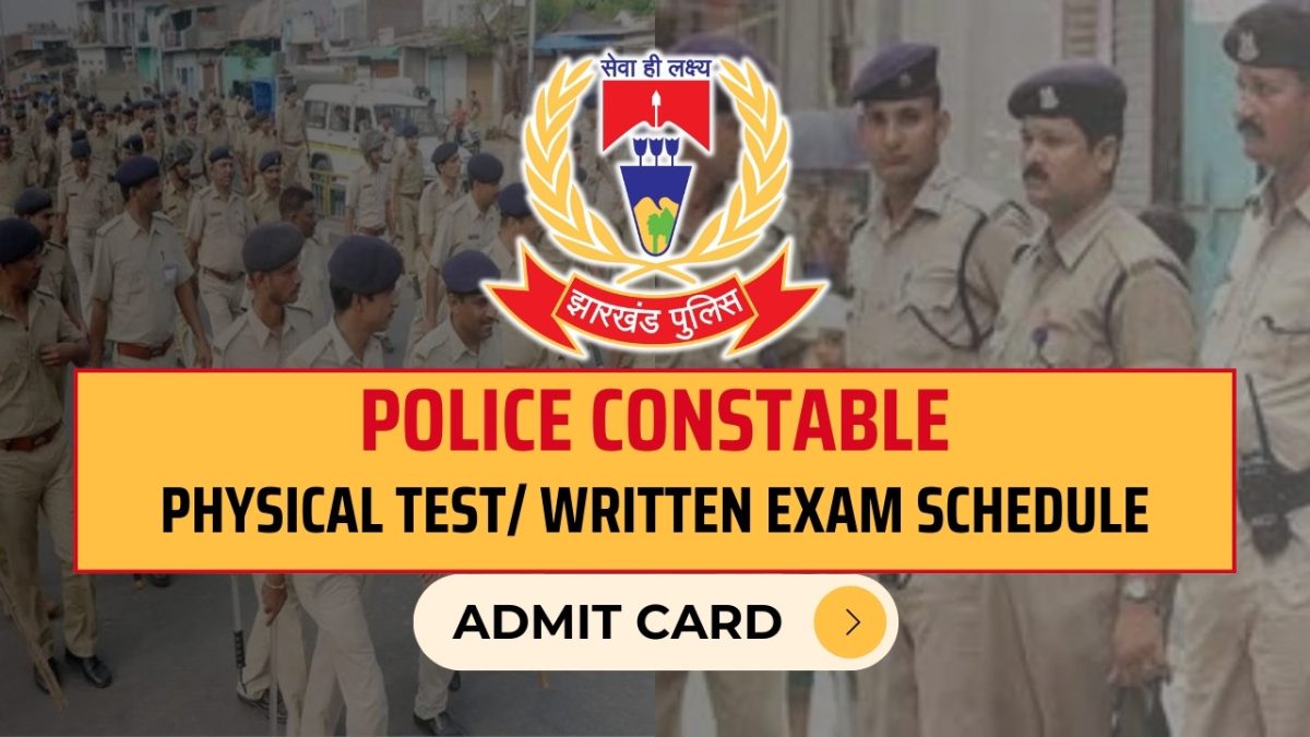 jharkhand police constable admit card